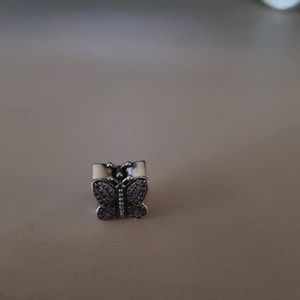 Pandora purple butterfly charm